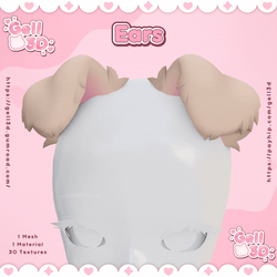 Ears (#9) Fluffy Puppy Dog - VRChat Asset