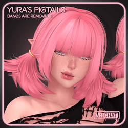 Yura's Pigtails for VRChat