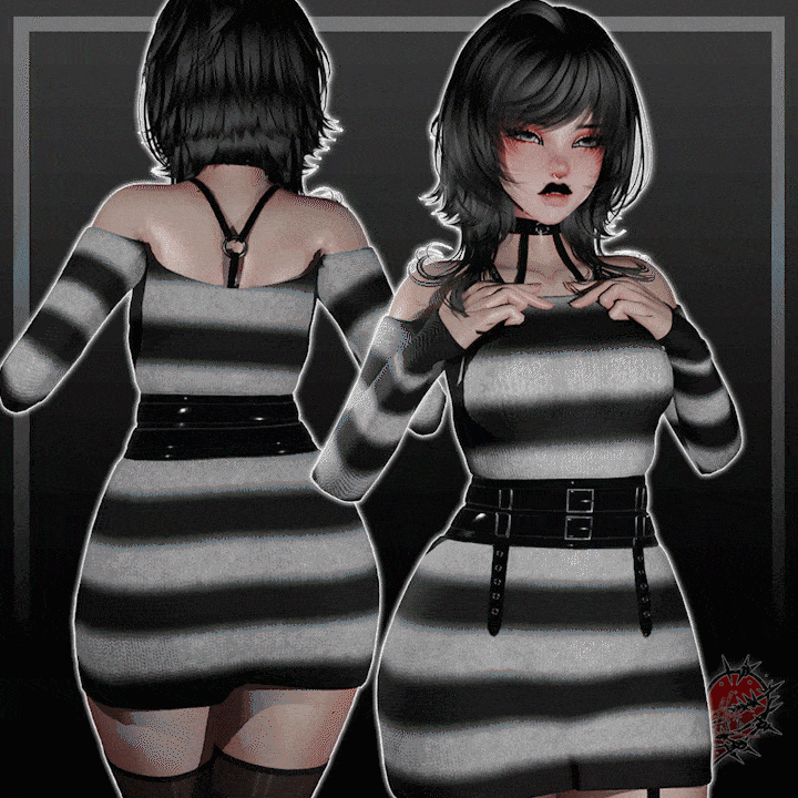 Oversized Sweater Dress Set