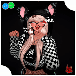 P0SSUM R4T the Scene Girl