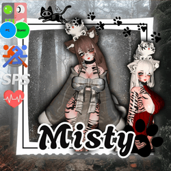 🐈 Misty Meow | Vrcft + Pc + Quest + MMD