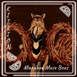 ๐ฐ Marabou Muse Feathered Boa Ribbon Flow toy ๐ฐ