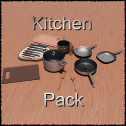 3D Kitchen Pack