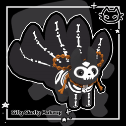 π𦴠Silly Skelly makeup DLC for assorted plushies π¦΄π Texture DLC