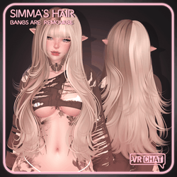 Simma's Hair for VRChat