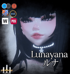 Lunayana ルナ The Succubus PC SPS PCS GOGO LOCO VRCHAT AVATAR