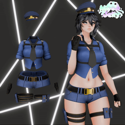 Authority Chic Set | Police Outfit