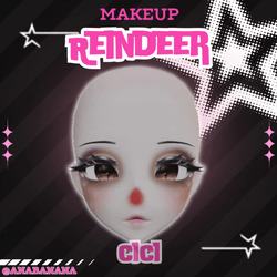 🦌Reindeer Makeup | Cici + Starlight + Kiyomi