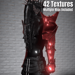 Crowned Gauntlets and Greaves by KC