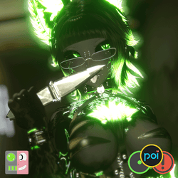 ☆ Vesta ☆ The Skelly Hellhound ☆ FaceTracking (PC/QUEST+ Opti) by LittleSaku