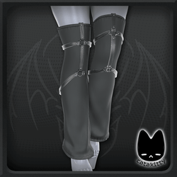 Strapped Leg Warmers | EGIRL VRBASE