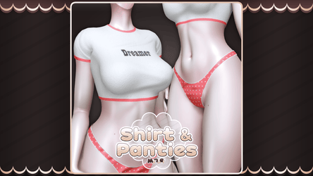 Animal Shirt & Panties | Server Freebie