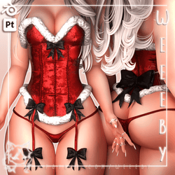 WC81. Christmas Corset