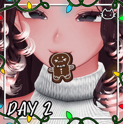 🍪 12 days of Christmas - Day 2 FREE 🍪 Bernard the Gingerbread man mouth charm