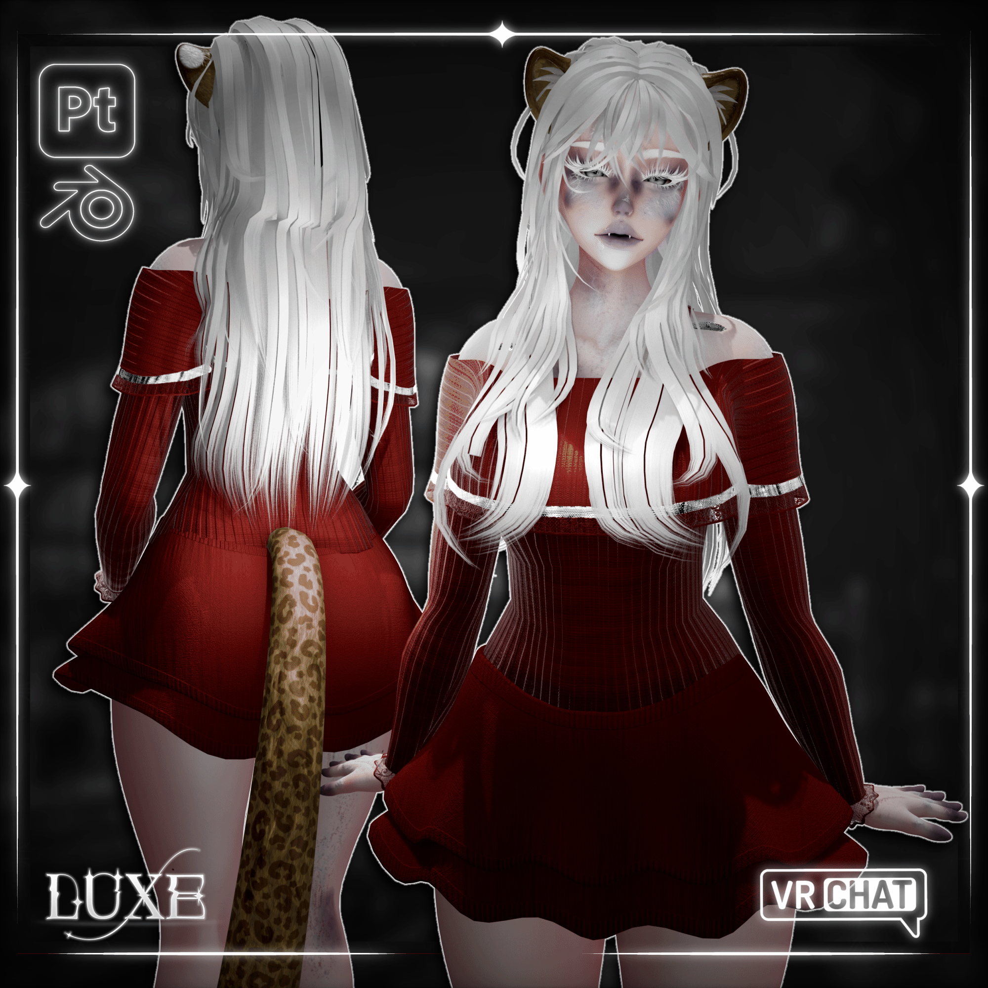 . Frozen Fang Set by Lüxe