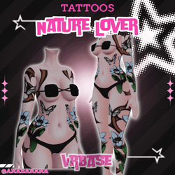 🌻Nature Lover Tatts | Vrbase + Akii + Zinfit F/M