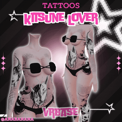 🦊 Kitsune Lover Tatts | Vrbase + Akii + Zinfit F/M