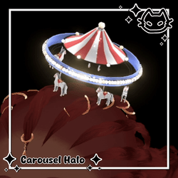 🎪 Carousel Halo 🎪 Circus Accessory 🎪 Jester Crown 🎪