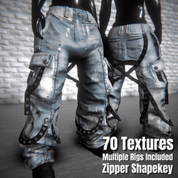 K9 Trip Split Cargos by KC