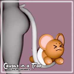 Caught in a Trap Ears/Tail Set