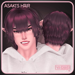 Asaki's Hair for VRChat
