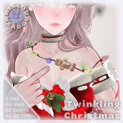 Twinkling Christmas Set - Interactable and Easy Install