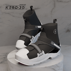 Tetsu - Cyberpunk Streetwear Sneakers - Rigged VRChat Shoes - 10 Designs