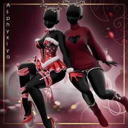 Christmas Set - Egirl Base