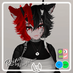 Reina! Cyborg! Face Tracking! Femboy Toggle! (Quest/PC)