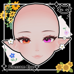 🌻Blossom Eye Textures🌻 Starlight head, Akii heads, Flower Eye Texture 🌻