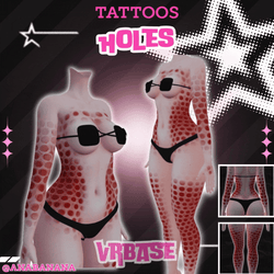 🕳️ Holes Tatts | Vrbase + Akii + Zinfit F/M