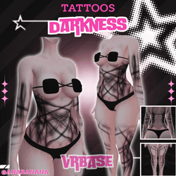🐦‍⬛ Darkness Tatts | Vrbase + Akii + Zinfit F/M