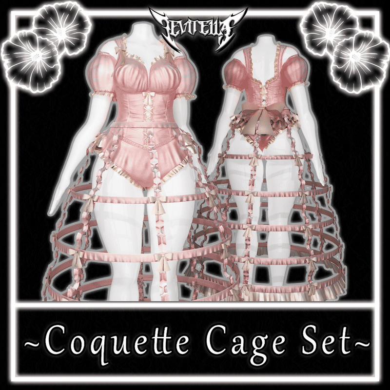 Coquette Cage Set