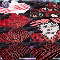 LOVE - HEART PILLOWS + BLANKET WDROP