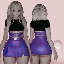 Holographic Rave Skirt - VRBase