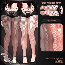 "LUXA Base Fishnets" — Decals for VRChat