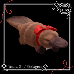 π¦«π¦ Terry the Platypus !! π¦«π¦ Platypus Follower + Animated Head Pet + Plushie π¦«π¦