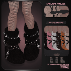 "Fuzzy Boots" — Shoes for VRChat