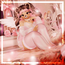 Teddy the Valentines Plushie || VRCFT || PC + QUEST || NSFW + SFW || Bear, Puppy, Cat, Bunny