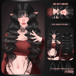 "Aelin's Waves" — Hair for VRChat