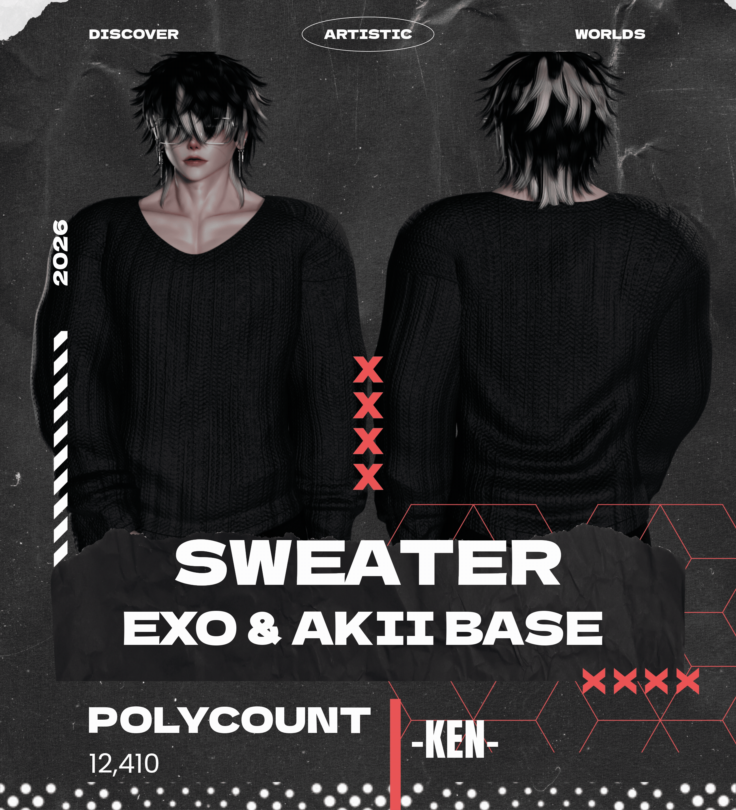 Sweater (exo & akii base)