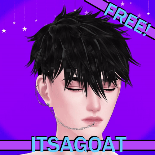 ~ Piercings / Chain For Mink head ~ || FREE ||