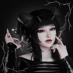 Rosary Wrapped Horns