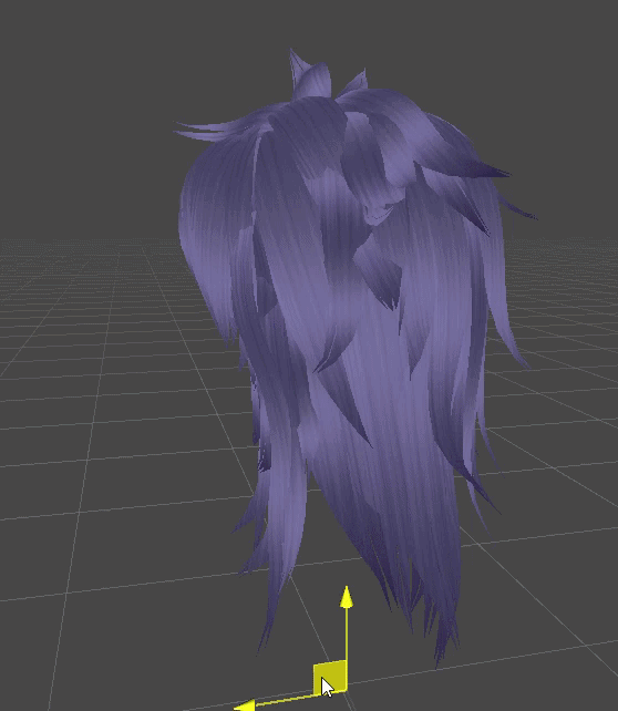 Vicky Hair-VRC Asset