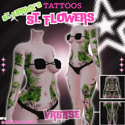 🌿 St. Flowers Tatts | Vrbase + Akii + Zinfit F/M