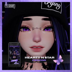HEARTY N STAR BRIDGE PIERCINGS | FREE