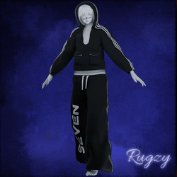 RR Tripple Stripe Open Jacket