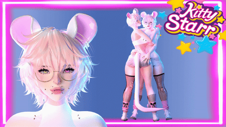 Rat ears and tail free in server!