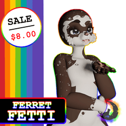 Ferret-Fetti | Biscotta Re-texture
