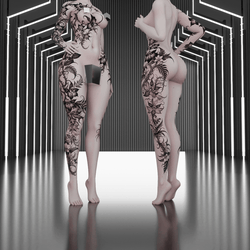 'Gnarled Flora ' For Zinpia Egirl base